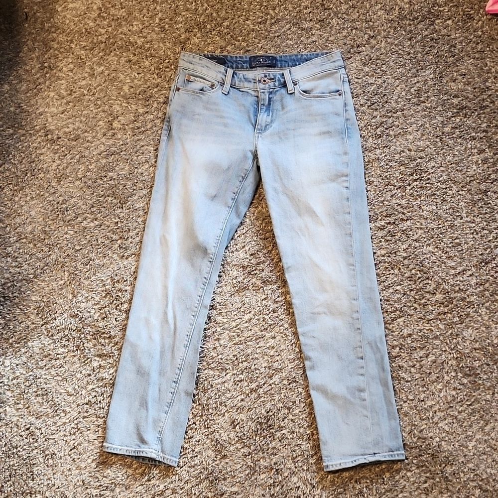 Lucky brand sweet crop jeans size 2